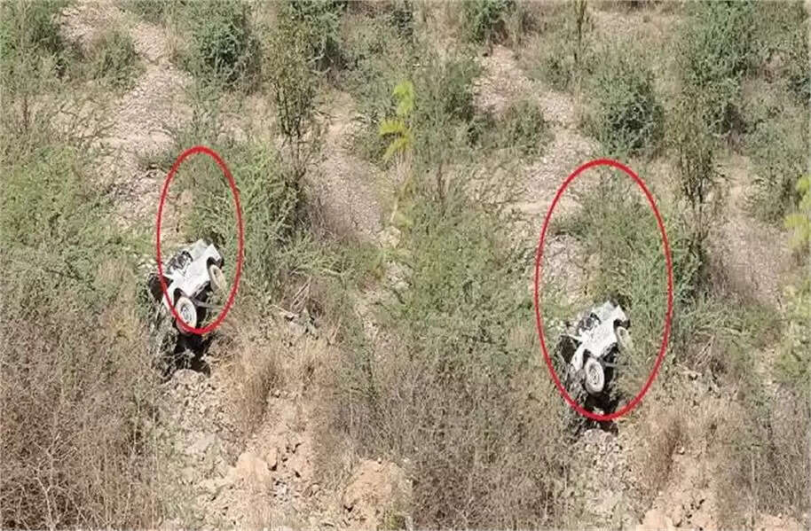 Police PCR car brakes failed