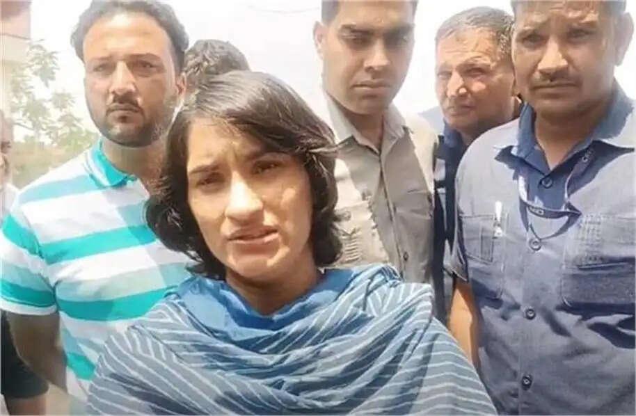 Vinesh Phogat got angry