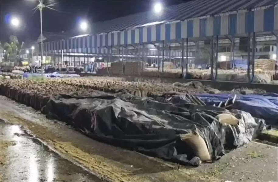 wheat sack gets wet