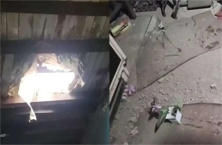 house Roof collapses